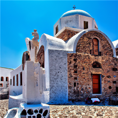 Mesaria: Een Verborgen Juweeltje op Santorini met Traditionele Huizen en Smalle Straatjes