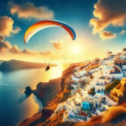 Ontdek de Beste Plekken om te Paragliden op Santorini: Een Adembenemende Ervaring!